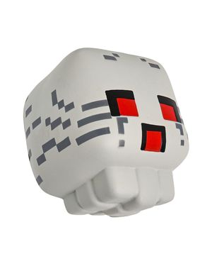 Muñeco Squishy Minecraft Ghast Mega 20 cm Suave Antiestrés Coleccionable