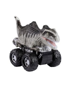 Carro Dinosaurio Giganotosaurus Jurassic World Gris-Pull back -5 cm