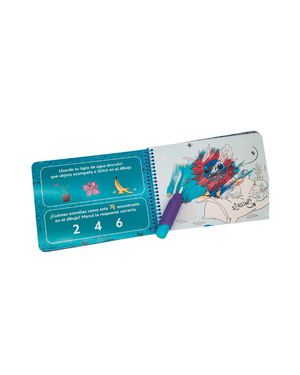Libreta Mágica Stitch Disney para Pintar con Agua