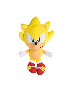 Peluche Sonic Super Sonic Coleccionable 22 cm