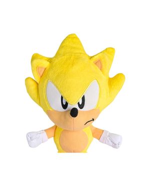Peluche Sonic Super Sonic Coleccionable 22 cm