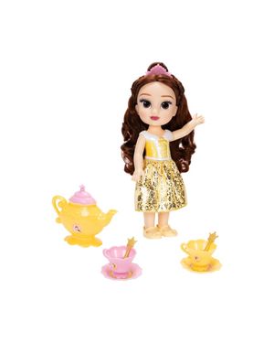 Muñeca Disney Princesa Bella con Set de Té