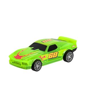 Vehiculo Friccion Blvd Bruiser 1:24 Verde con luces y sonido Hot Wheels