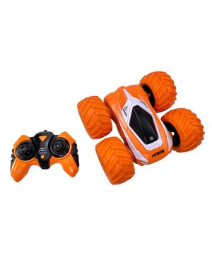 Carro Control Remoto Recargable Stunt Flow Toy Logic Naranja