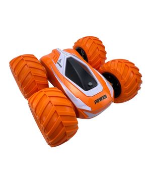Carro Control Remoto Recargable Stunt Flow Toy Logic Naranja