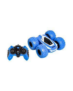 Carro Control Remoto Recargable Stunt Flow Toy Logic Azul
