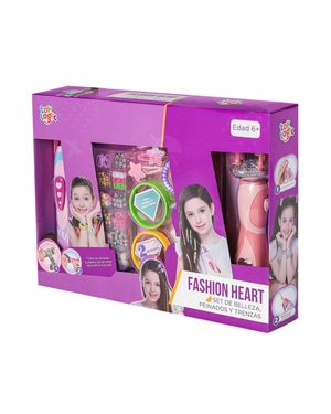 Set de Belleza, Peinados y Trenzas Fashion Heart