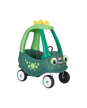 Carrito Montable Cozy Coupe Dino Verde Little Tikes
